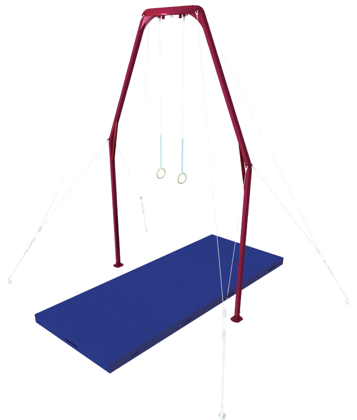 Ensemble de tapis de réception pour anneaux – compétition