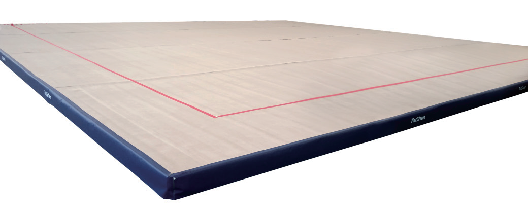 Praticable d’entraînement à ressorts – 14,40 × 14,40 m