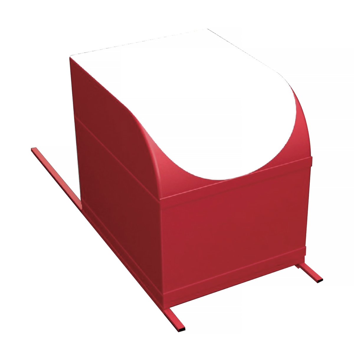 Table de saut en mousse