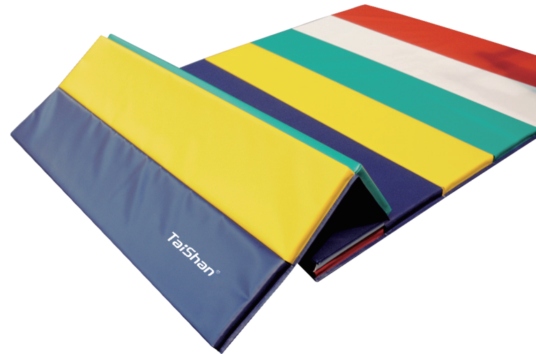 Tapis pliable multicolore